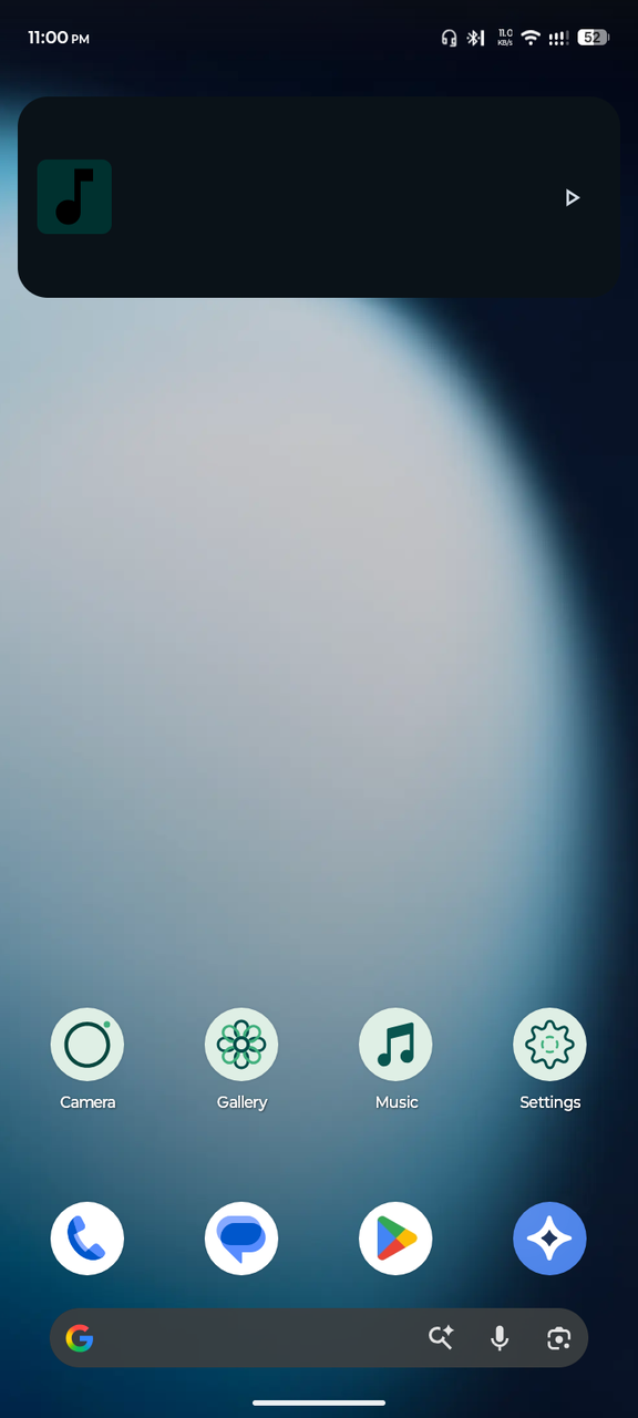 Home Screen