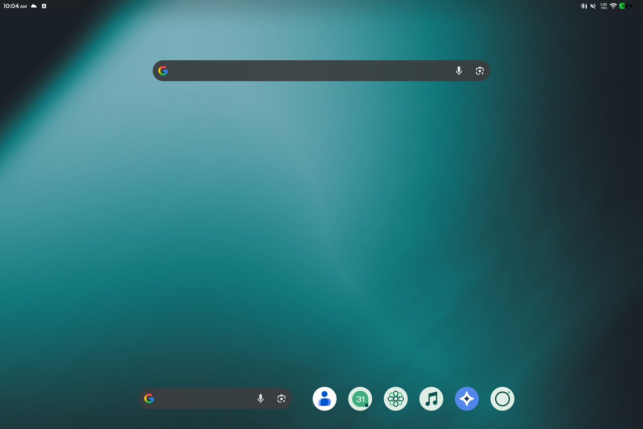 Home Screen