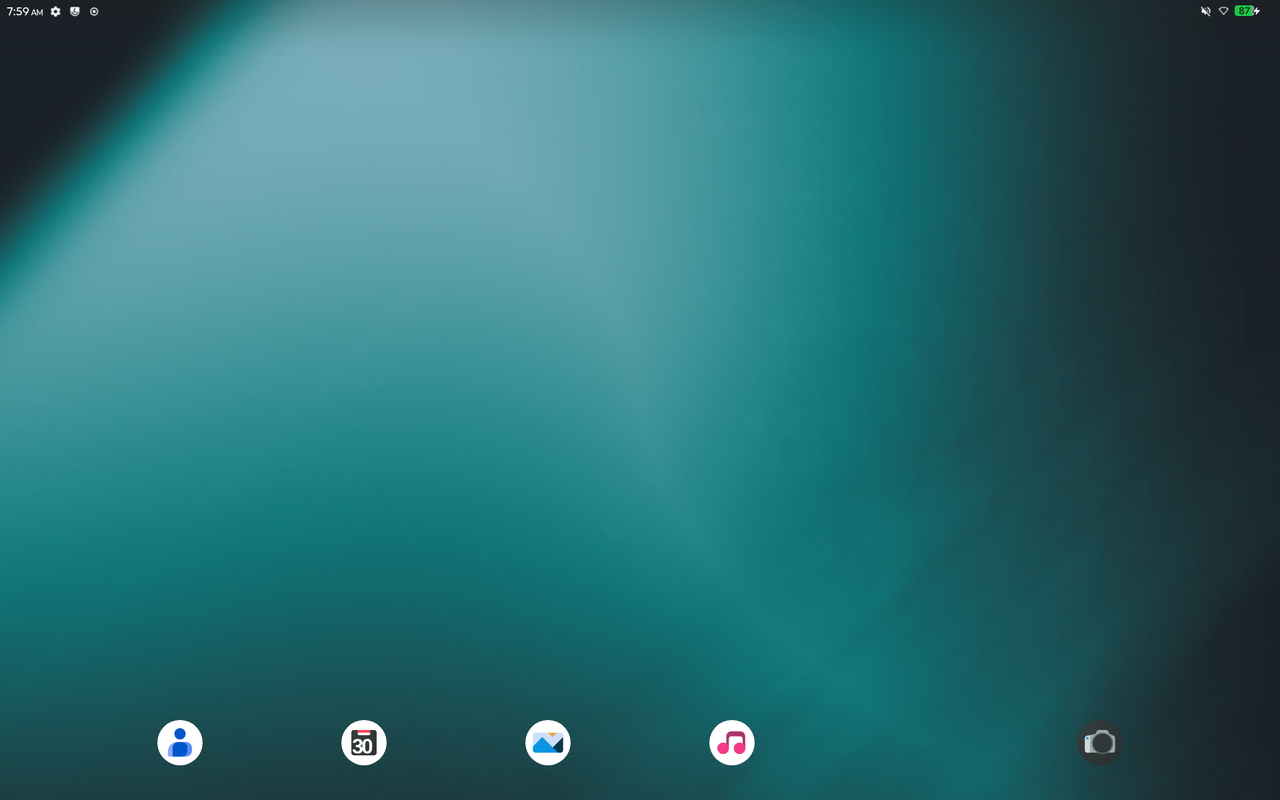 Home Screen