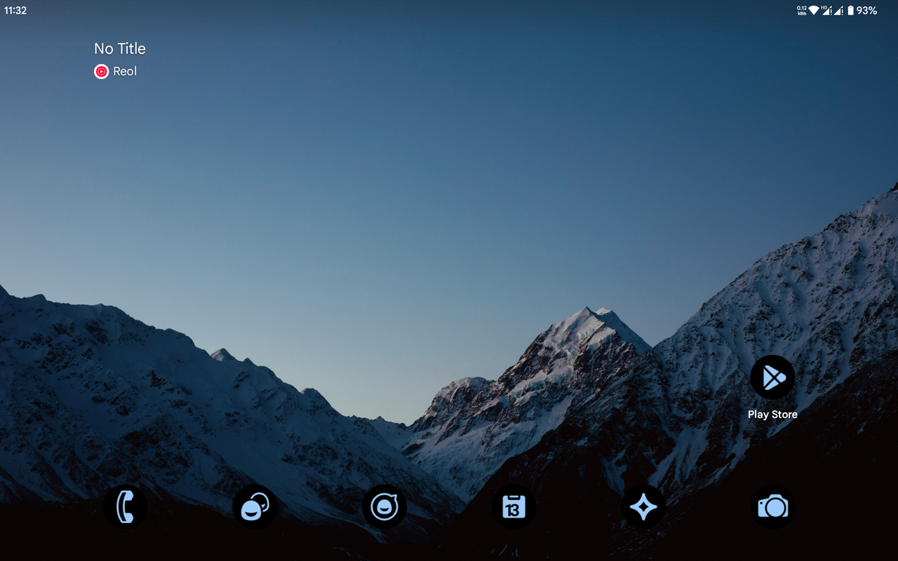 Home Screen