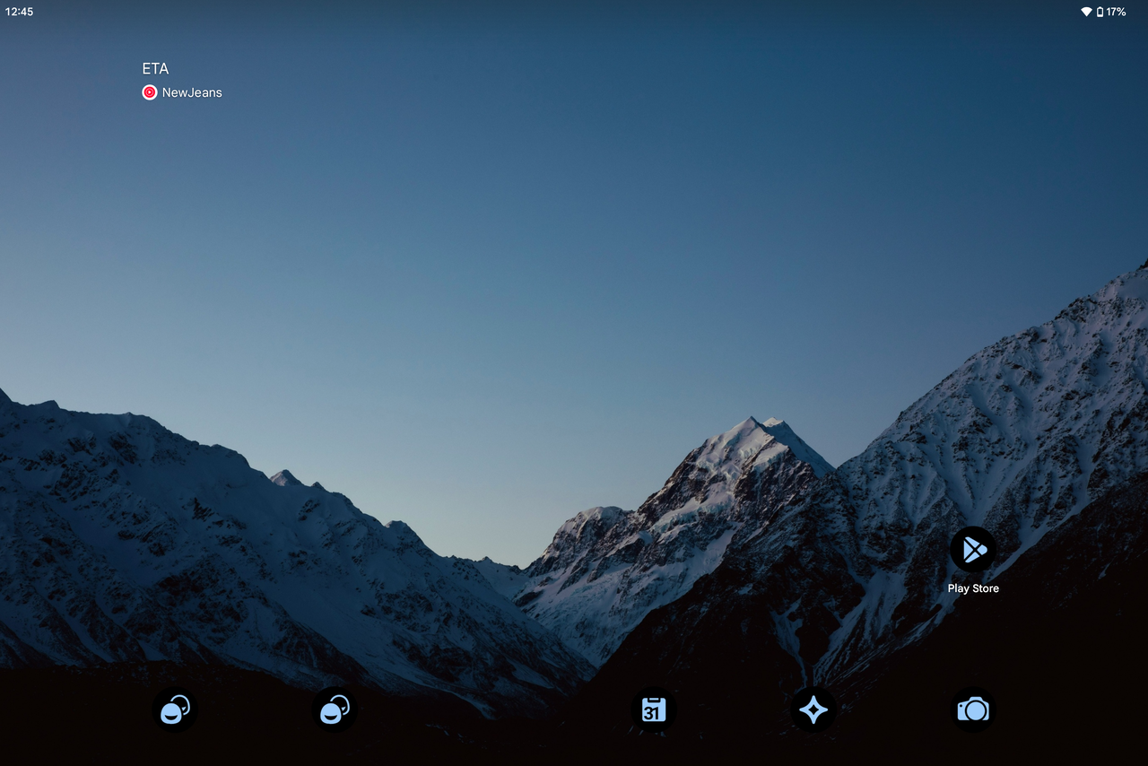 Home Screen