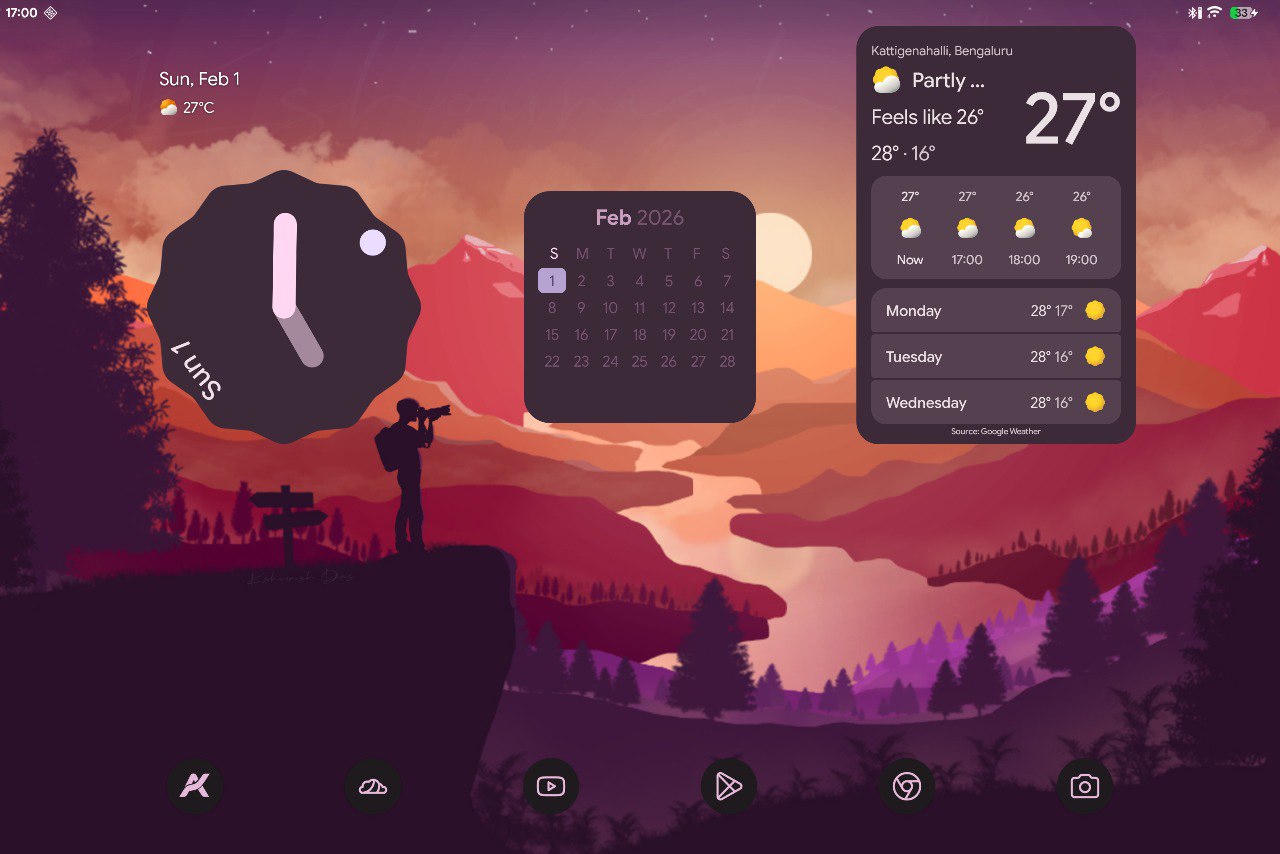 Home Screen