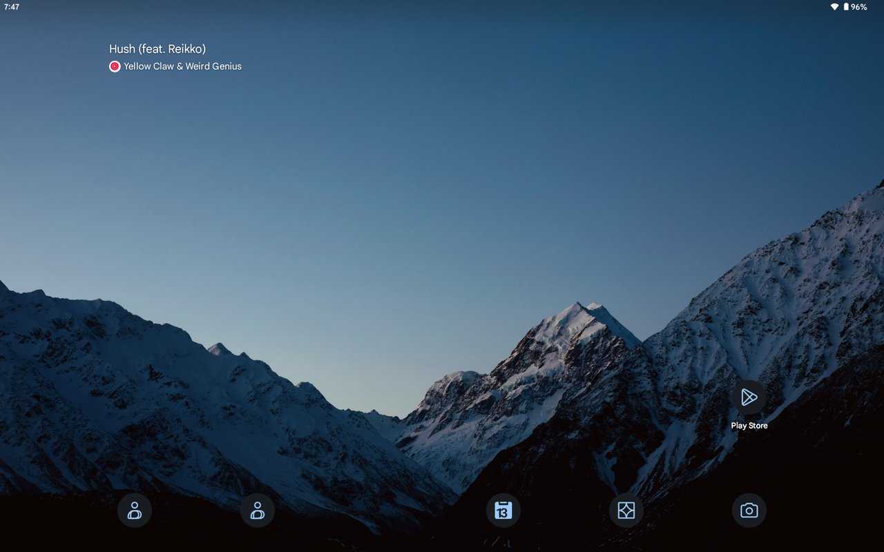 Home Screen