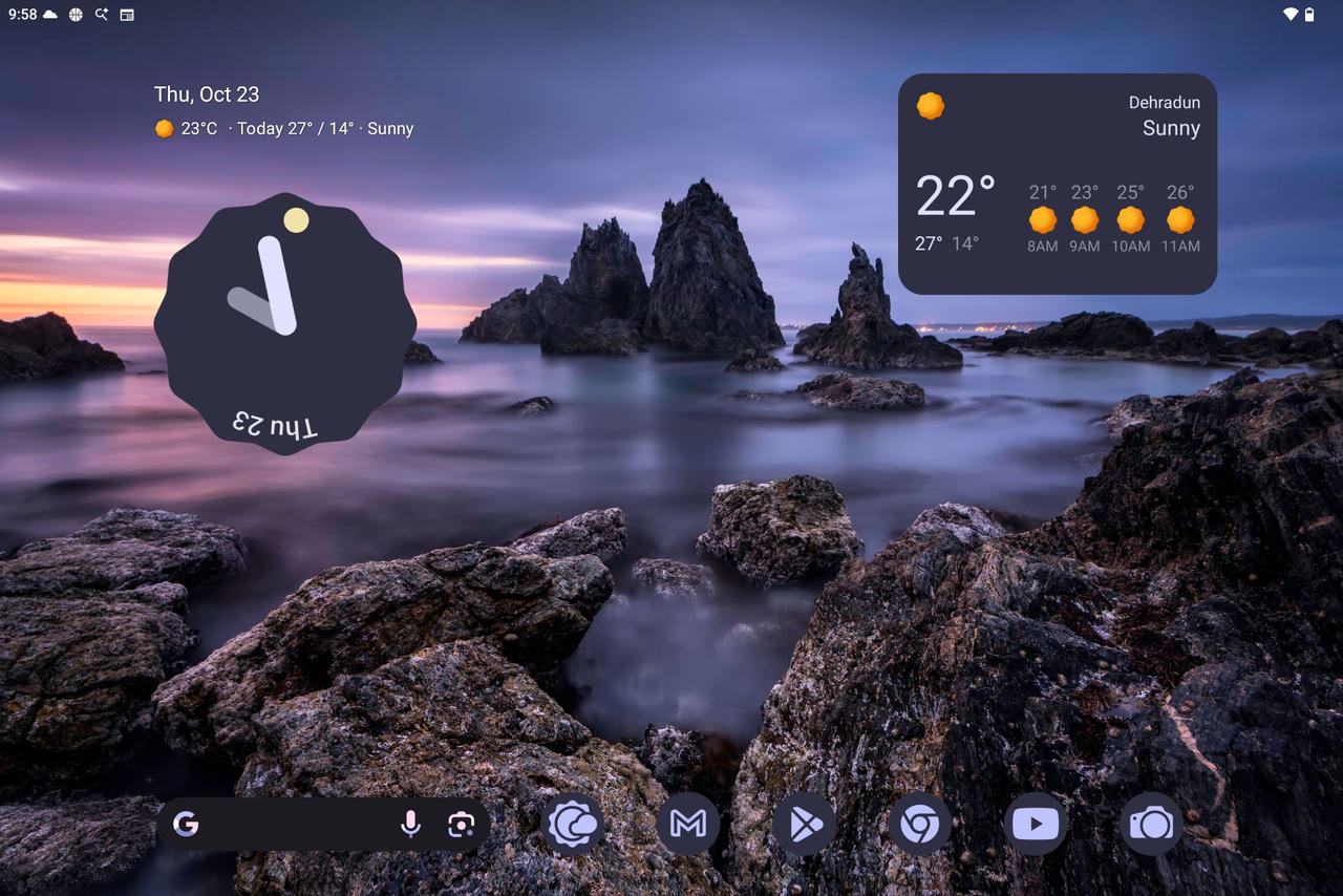 Home Screen