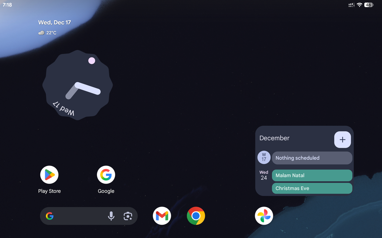 Home Screen